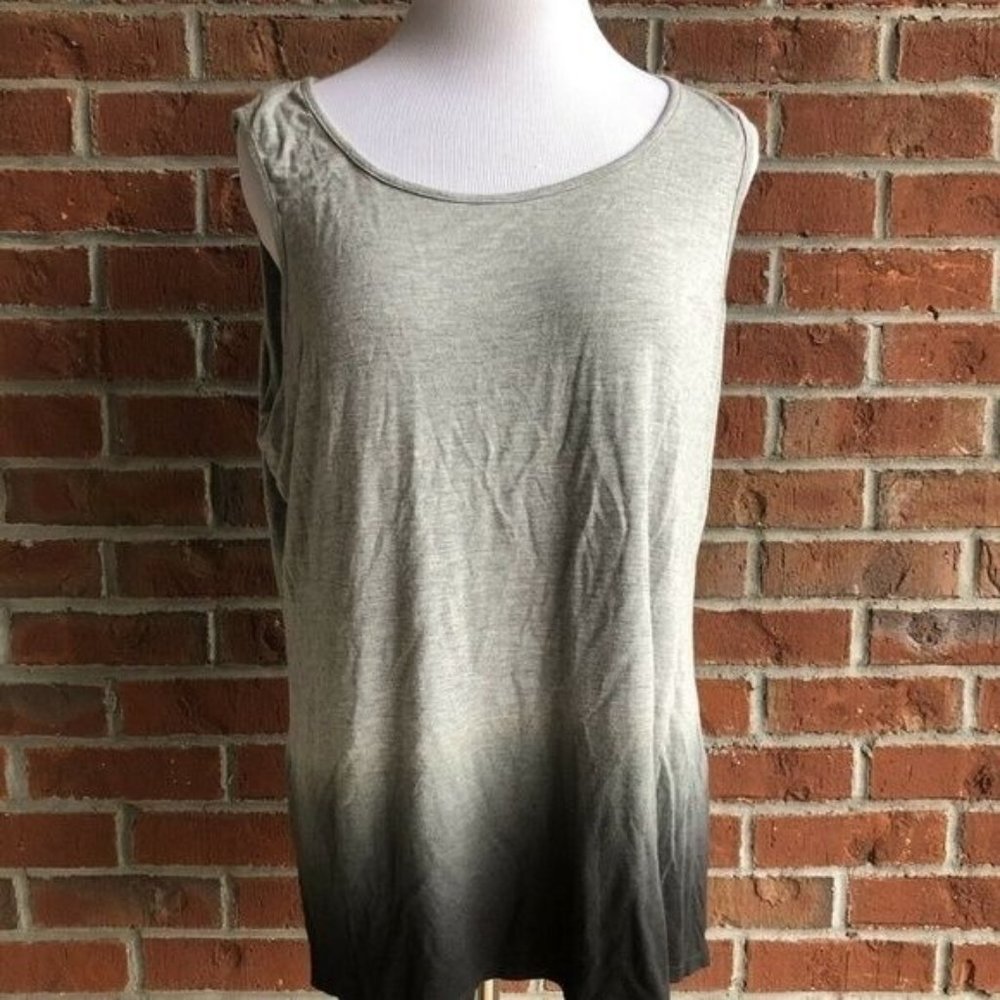 Sunday Gray Ombré Tank - Size L